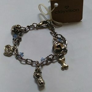 Pewter Charm Bracelet